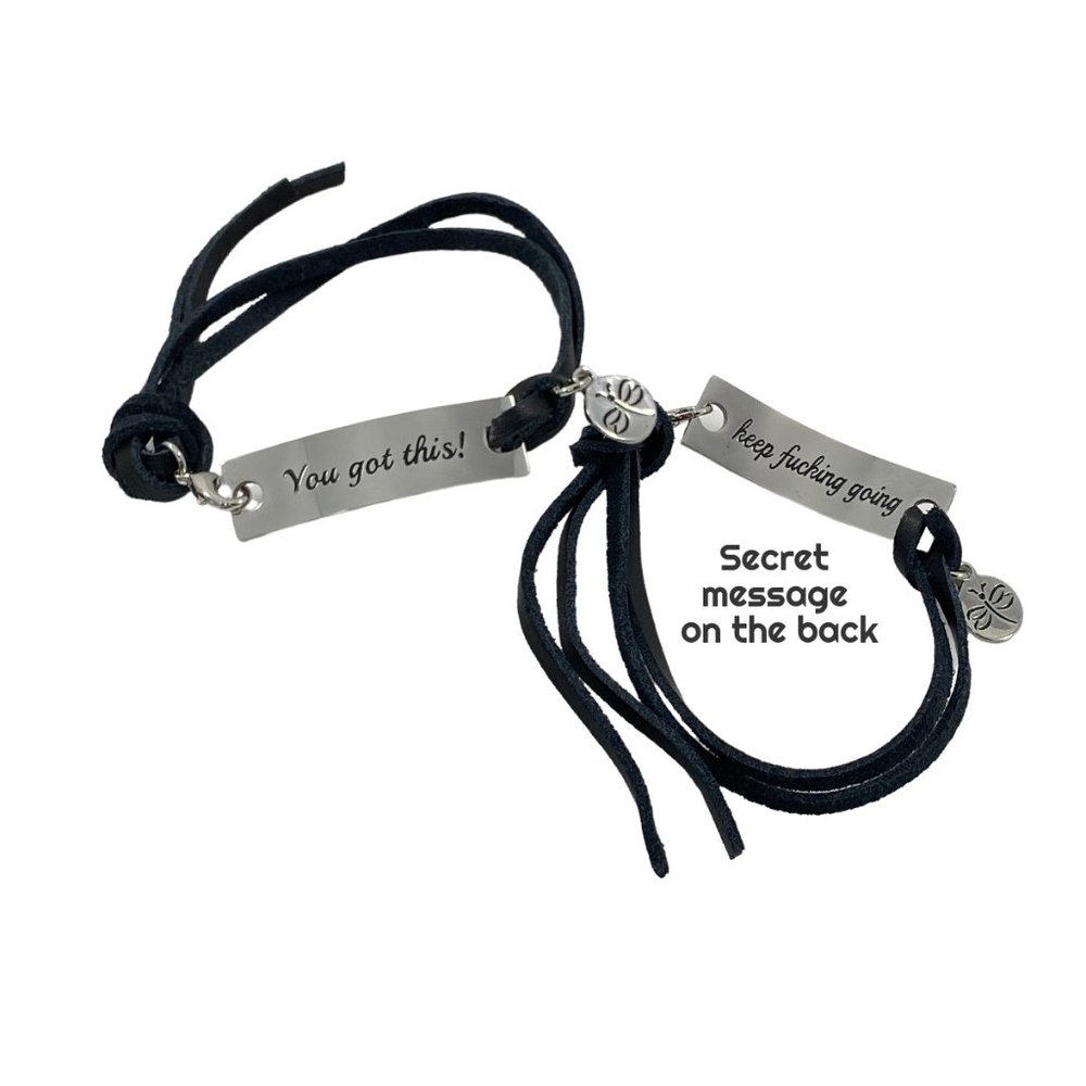 Inspirational Saying Bracelet You Got This - Picture 2 of 5
